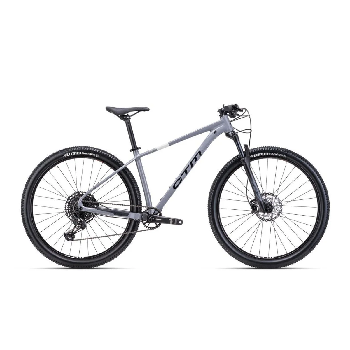 CTM Rascal 1.0 29" 2026 Gloss Grey / Matt Black dviratis