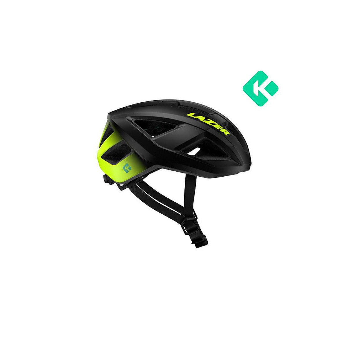 Lazer Tonic KinetiCore Dviratininko šalmas yellow - black