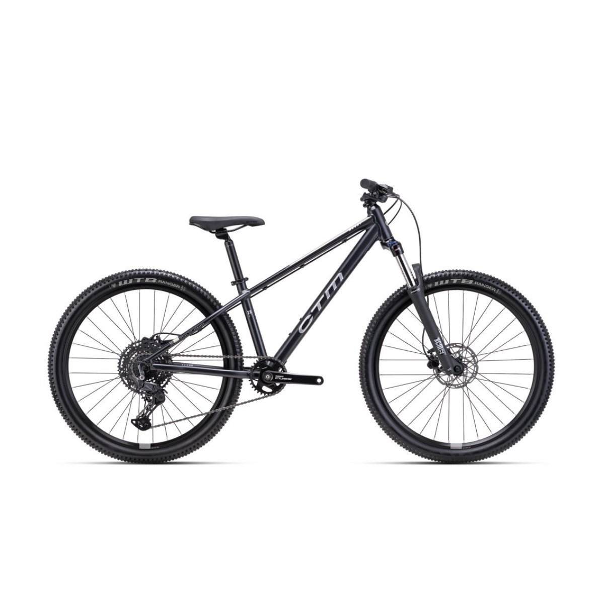 CTM Rocky Race 26" 2026 Matt Black dviratis paaugliams