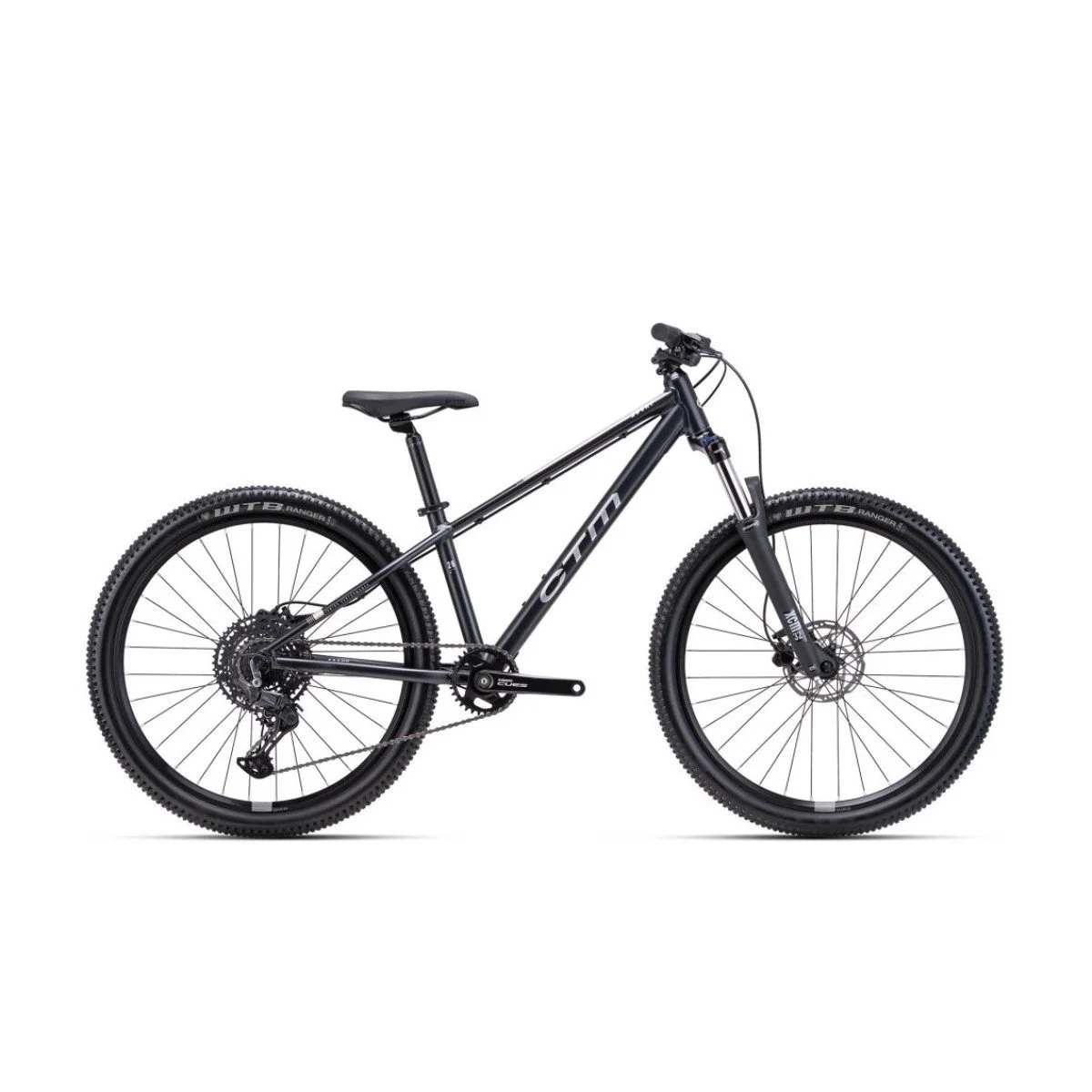 CTM Rocky Race 26" 2026 Matt Black dviratis paaugliams