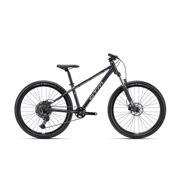 CTM Rocky Race 26" 2026 Matt Black dviratis paaugliams