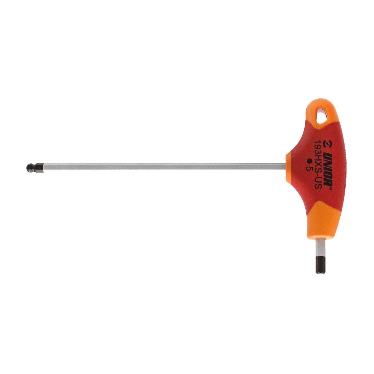 Unior 193HXS-US atsuktuvas apvaliu galu 3mm