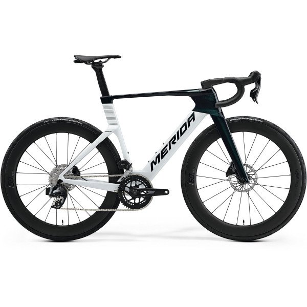 Merida Reacto 7000 2027 halo green/pearl white(green) dviratis