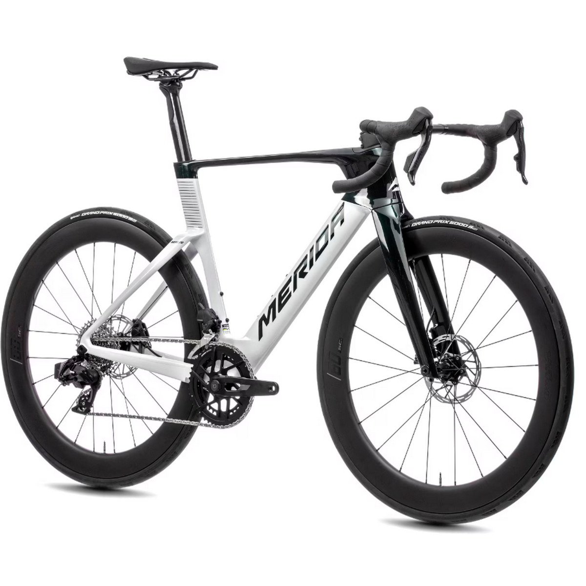 Merida Reacto 7000 2027 halo green/pearl white(green) dviratis