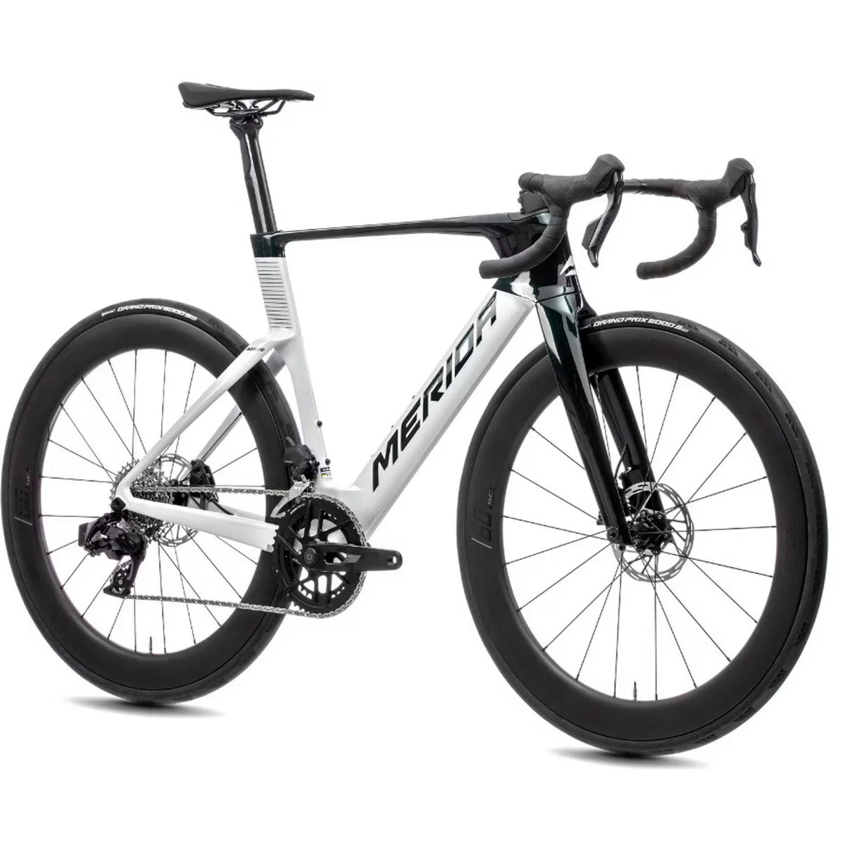 Merida Reacto 7000 2027 halo green/pearl white(green) dviratis