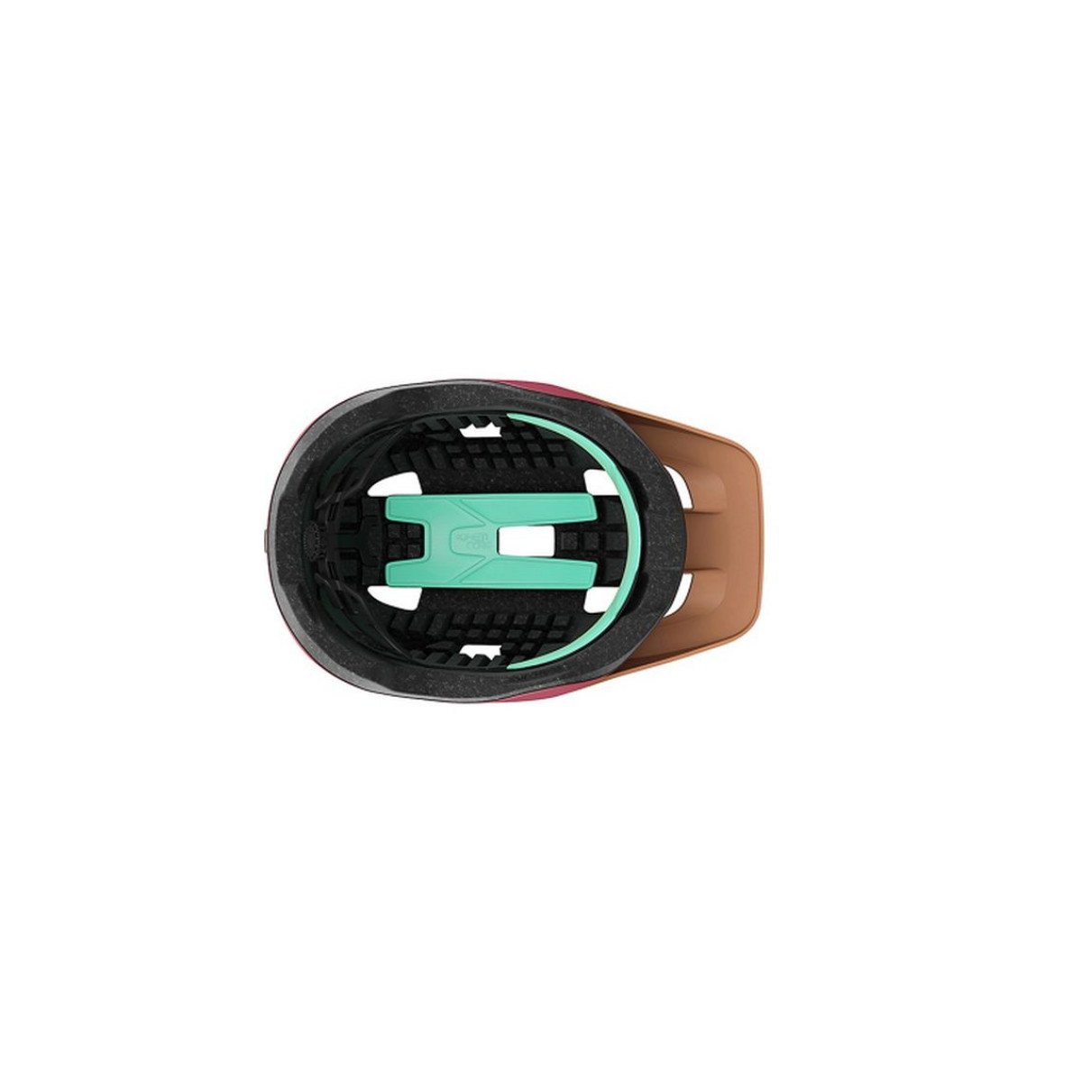 Lazer Finch KinetiCore Matte Sedona Red dviratininko šalmas