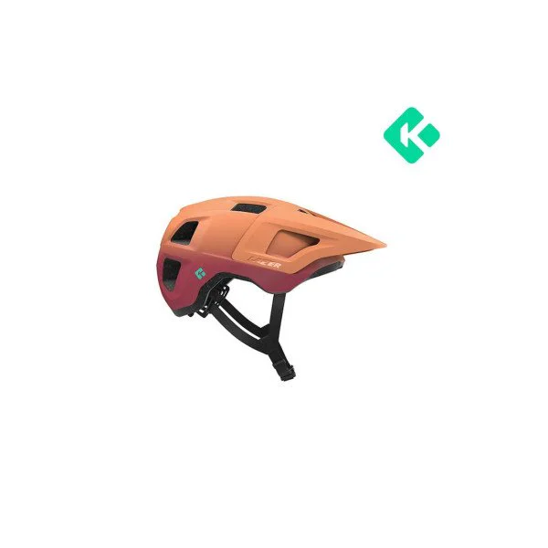 Lazer Finch KinetiCore Matte Sedona Red dviratininko šalmas