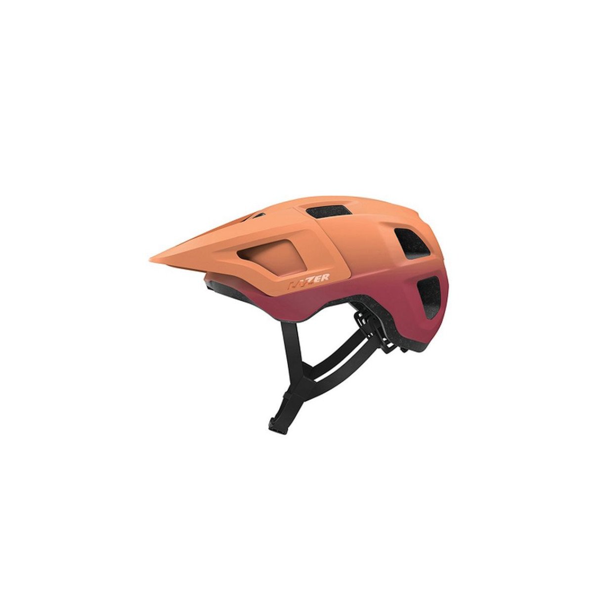 Lazer Finch KinetiCore Matte Sedona Red dviratininko šalmas