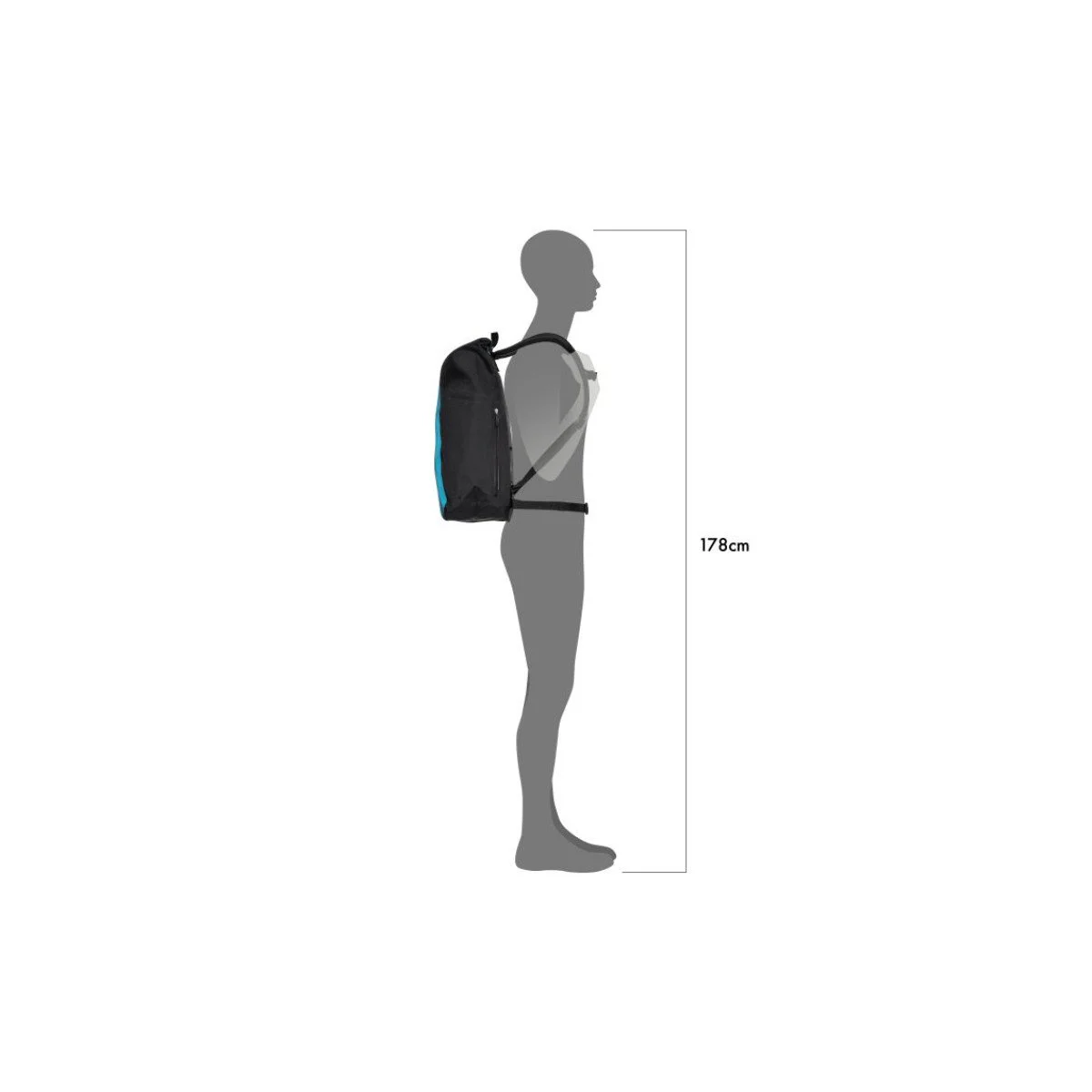 Ortlieb Velocity Petrol - Black kuprinė | 29L