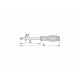 Atsuktuvas Unior 620TBI 2mm