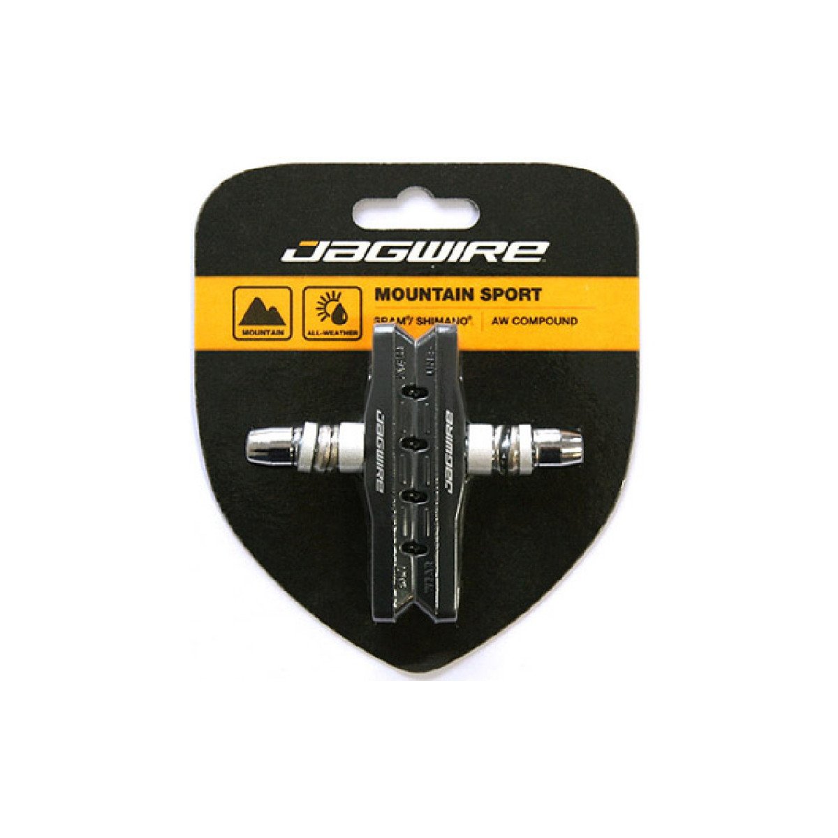 Stabdžių kaladėlės V-brake Jagwire Mountain Pro JS908T Stabdžių kaladėlės V-brake Jagwire Mountain Pro JS908T