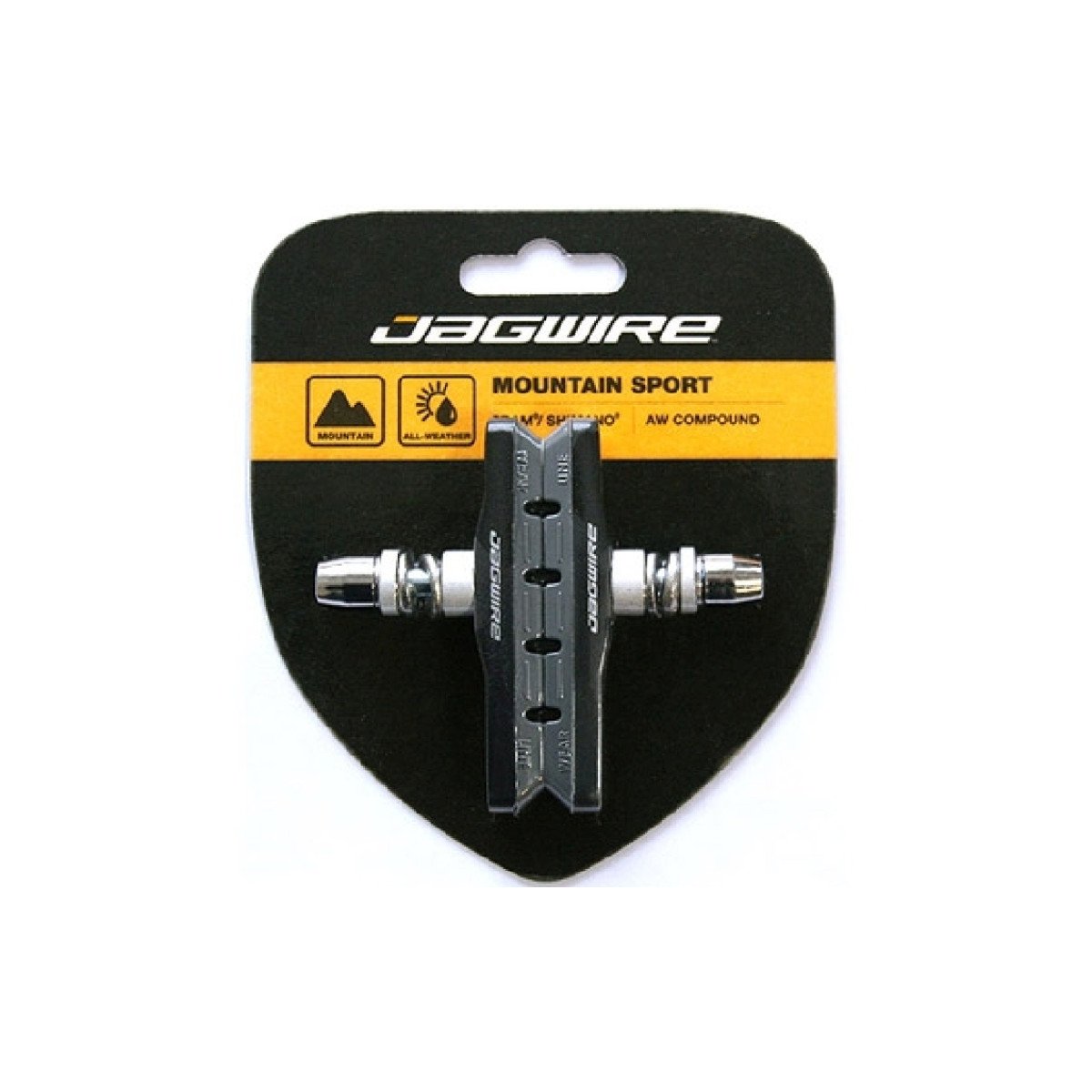 Stabdžių kaladėlės V-brake Jagwire Mountain Pro JS908T-G Stabdžių kaladėlės V-brake Jagwire Mountain Pro JS908T-G