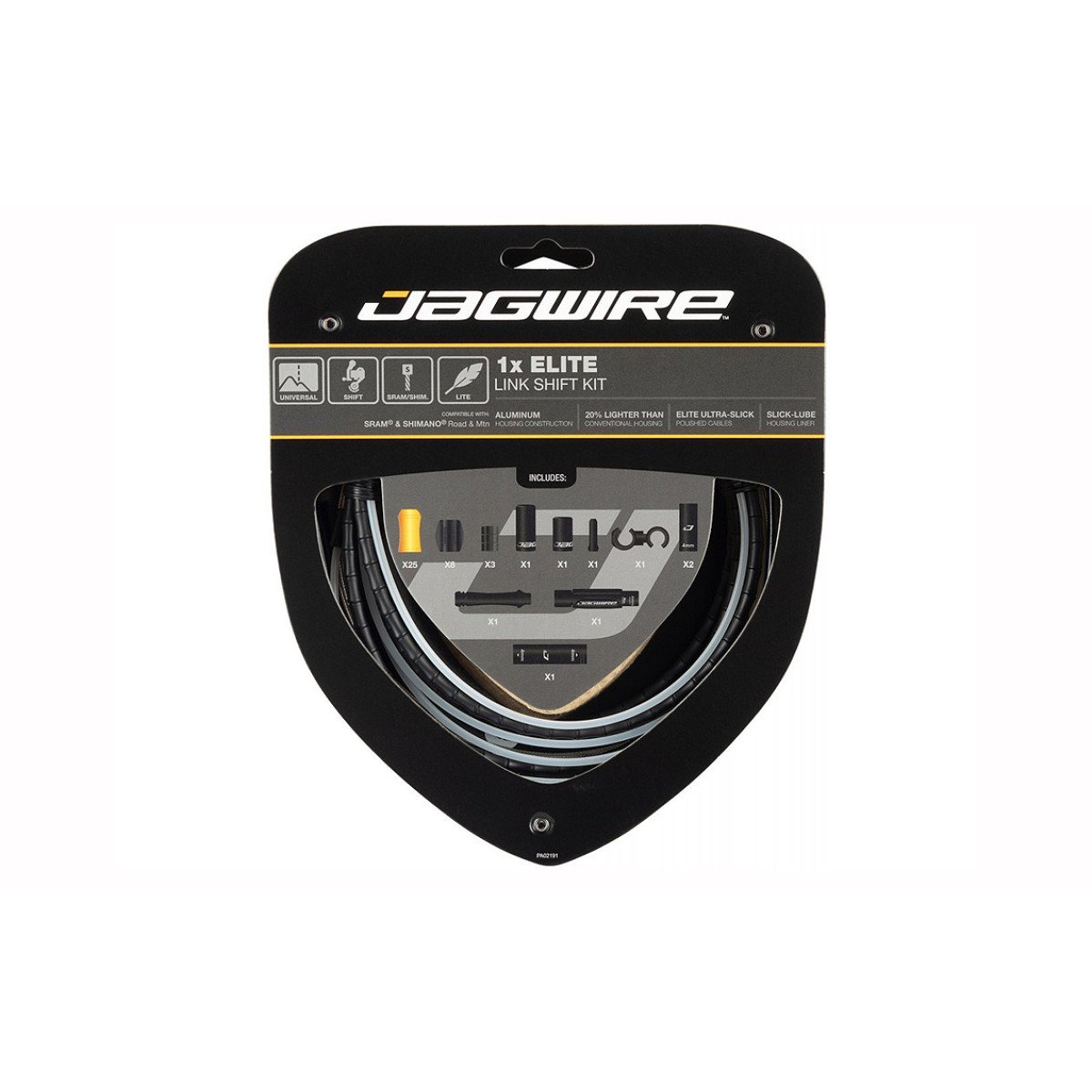 Trosų rinkinys pavaroms Jagwire 1X Elite Link Shift Trosų rinkinys pavaroms Jagwire 1X Elite Link Shift