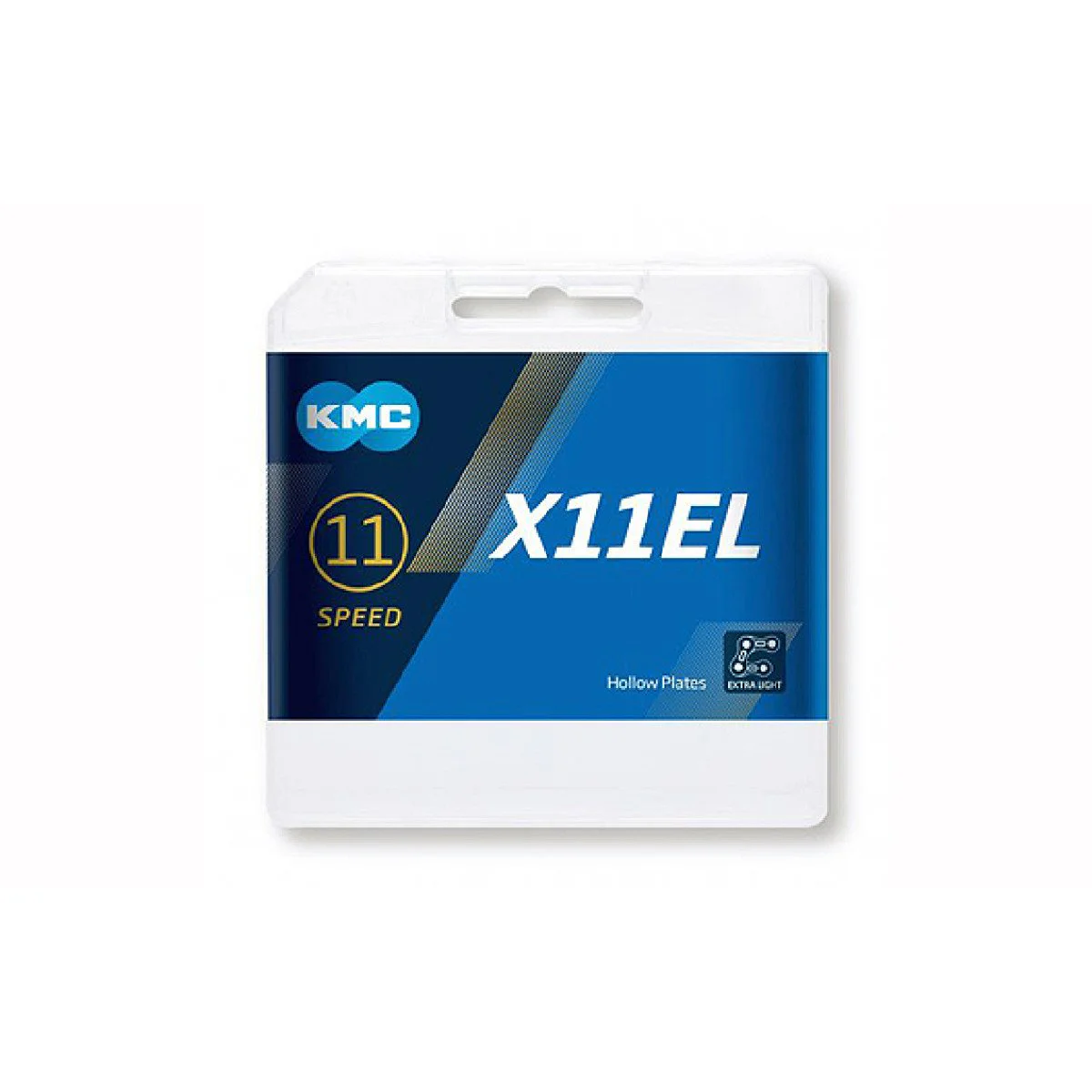 KMC X11EL Ti-N Gold 118L grandinė | 11 pavarų