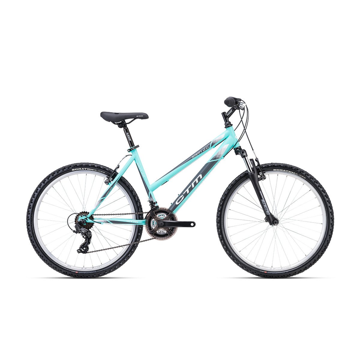 CTM Stefi 1.0 MTB 26" matt Turquoise-Gray CTM Stefi 1.0 MTB 26" matt Turquoise-Gray