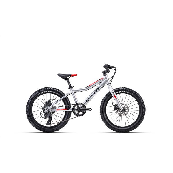 CTM Jerry 3.0 Kids 20" Silver-Red