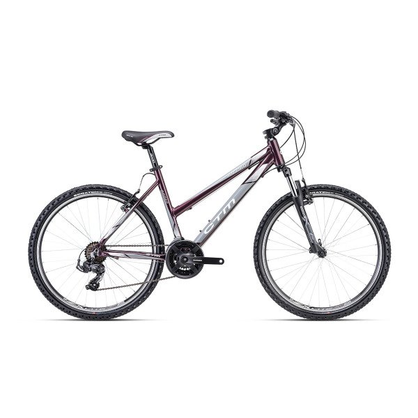 CTM Suzzy 1.0 MTB 26" Dark Pink-Pearl Gray