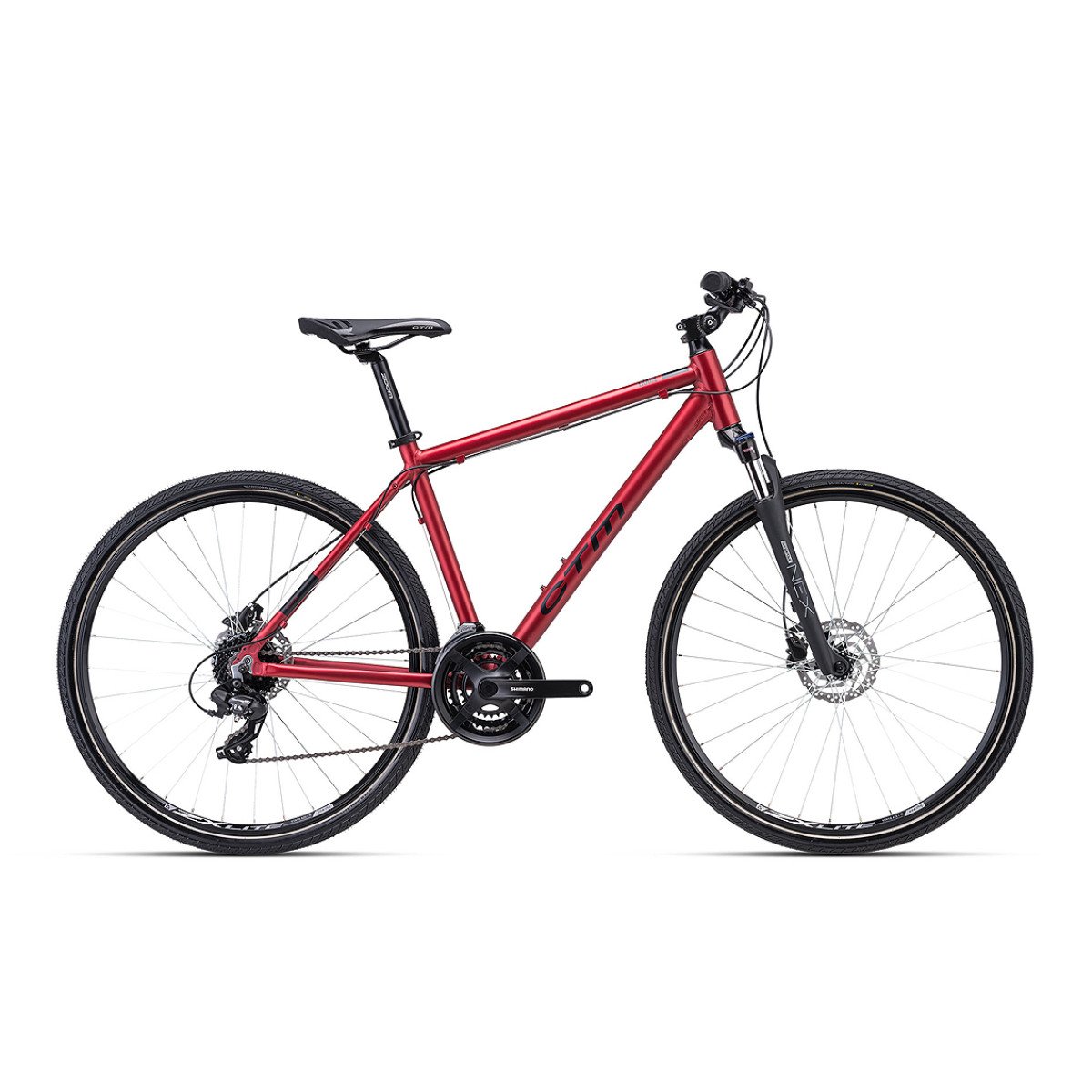 CTM Tranz 3.0 Trekking 28" Red matt