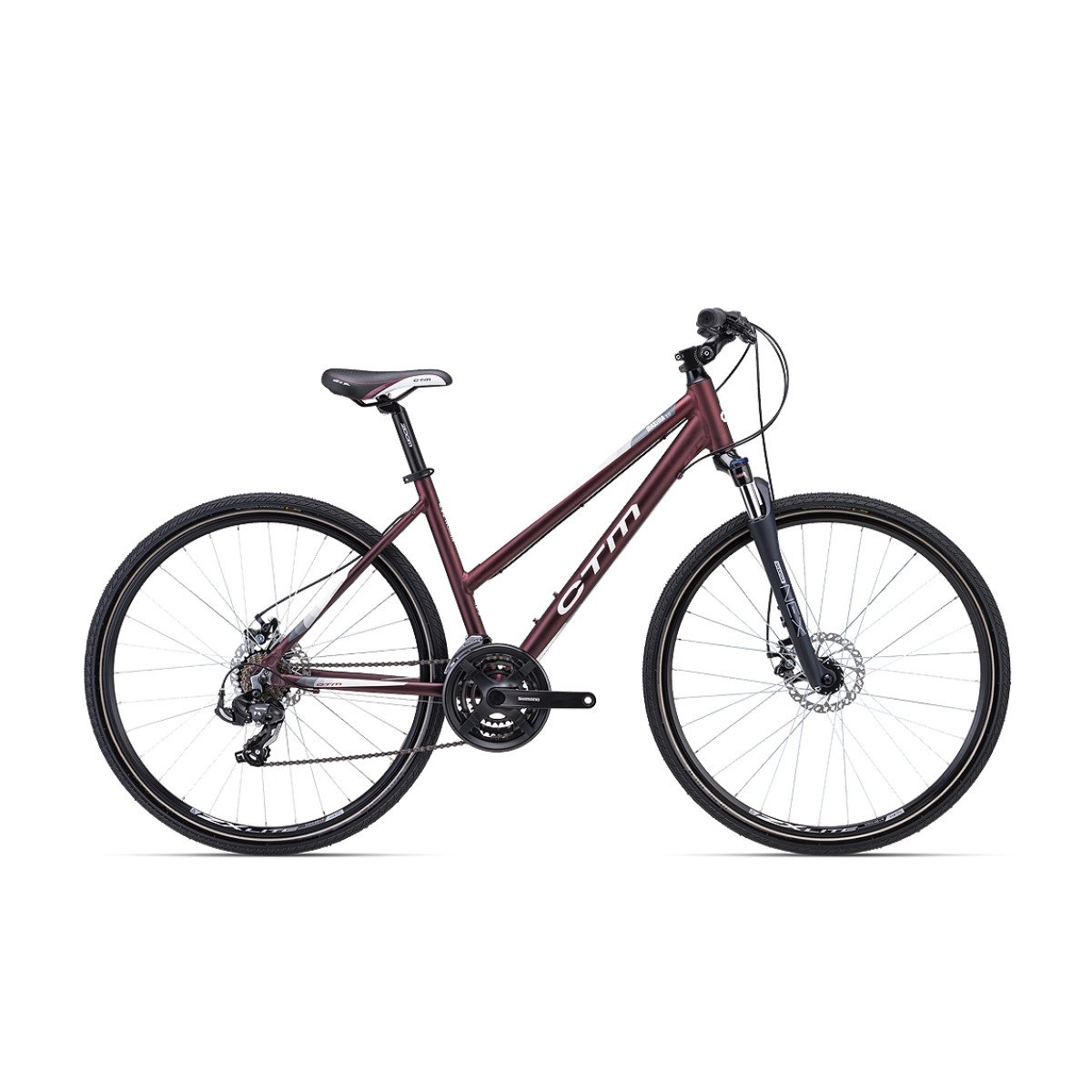 CTM Maxima 2.0 Trekking 28" matt Red-Pearl Gray