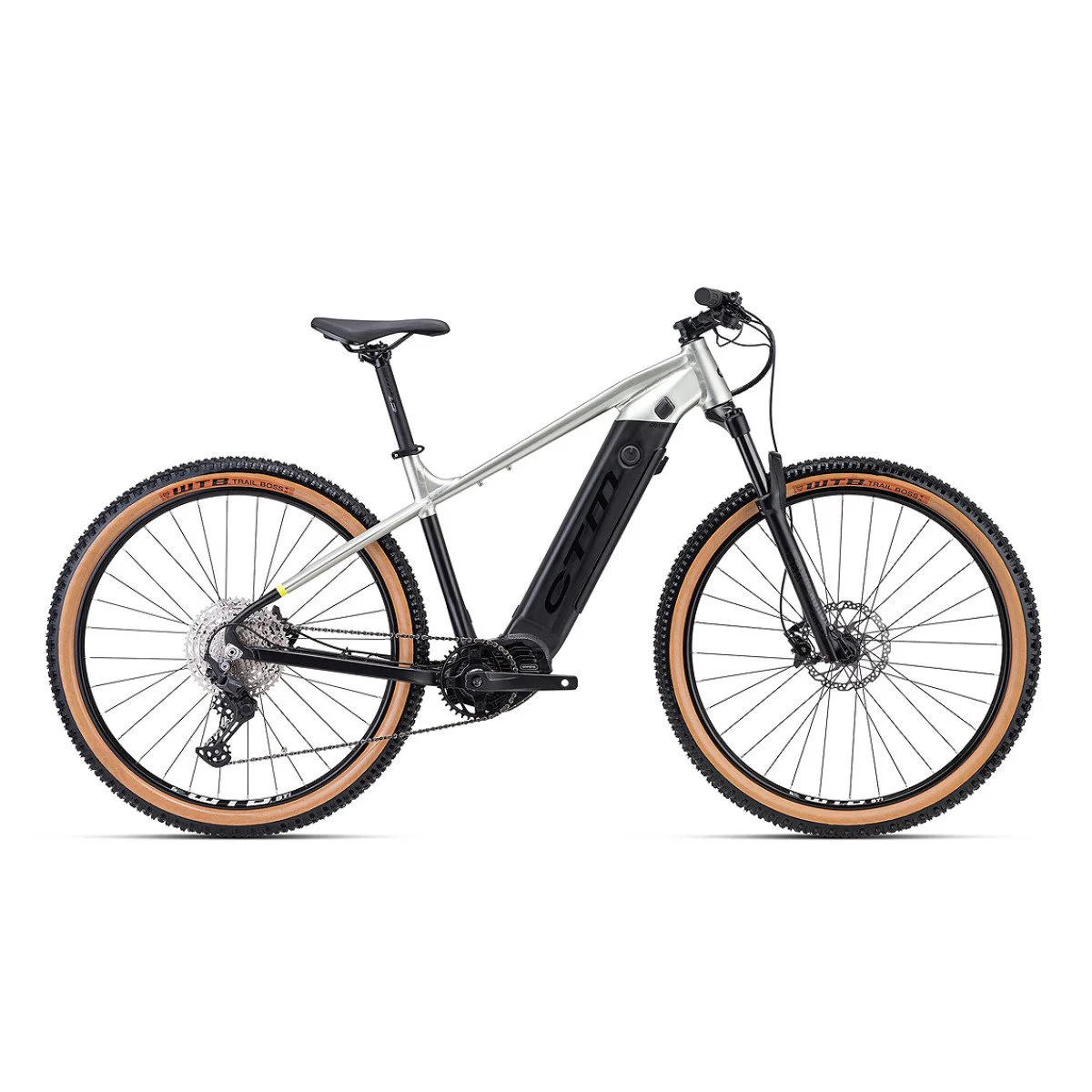 Elektrinis dviratis CTM Wire Xpert e-MTB 29" green-beige pearl - matt black Elektrinis dviratis CTM Wire Xpert e-MTB 29" green-beige pearl - matt black