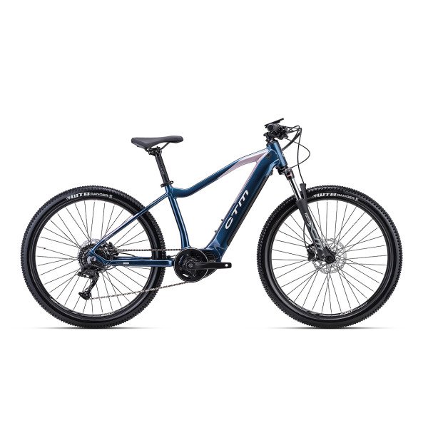 Elektrinis dviratis CTM Ruby e-MTB 27.5" Blue Light-Pink