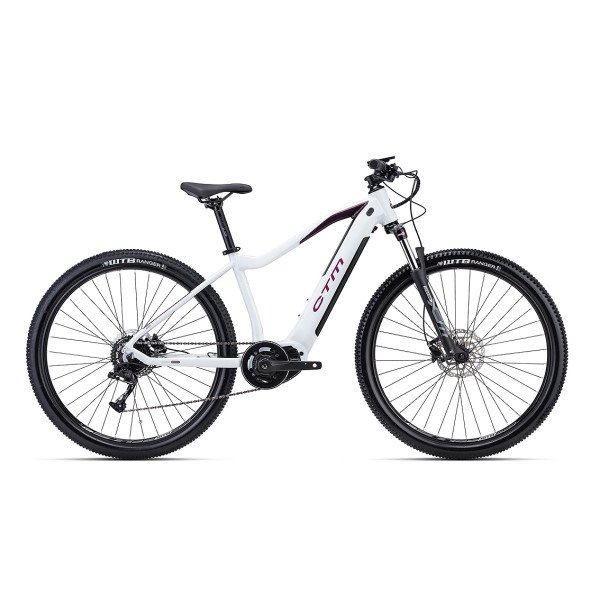 Elektrinis dviratis CTM Ruby e-MTB 29" White-Purple pearl