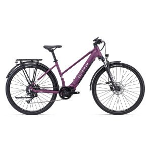 Elektrinis dviratis CTM Senze e-Trekking 29" Purple matt-Grey