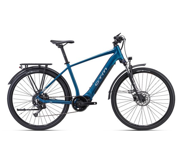 Elektrinis dviratis CTM Senze e-Trekking 28" matt dark Blue pearl