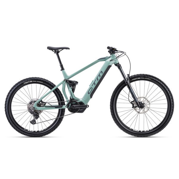 Elektrinis dviratis CTM Switch Comp e-MTB 29" Gray-Green