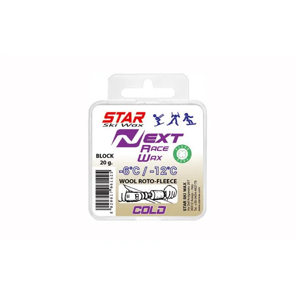 Vaškas slidėms Star Ski Wax Next Cold Block
