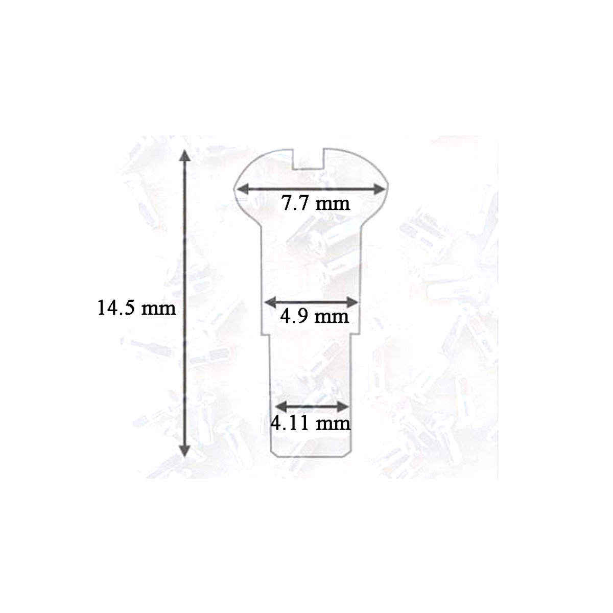 Stipinas 2.3 x 262mm Sapim Leader J-Bend