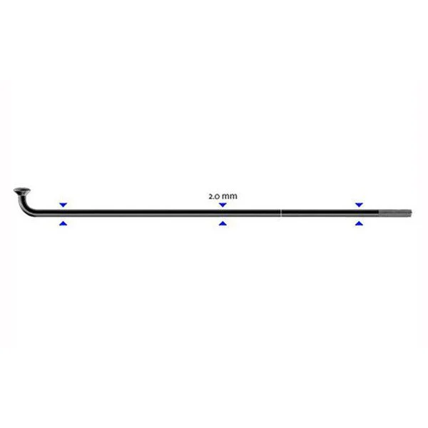 Stipinas 2 x 266mm Sapim Leader J-Bend