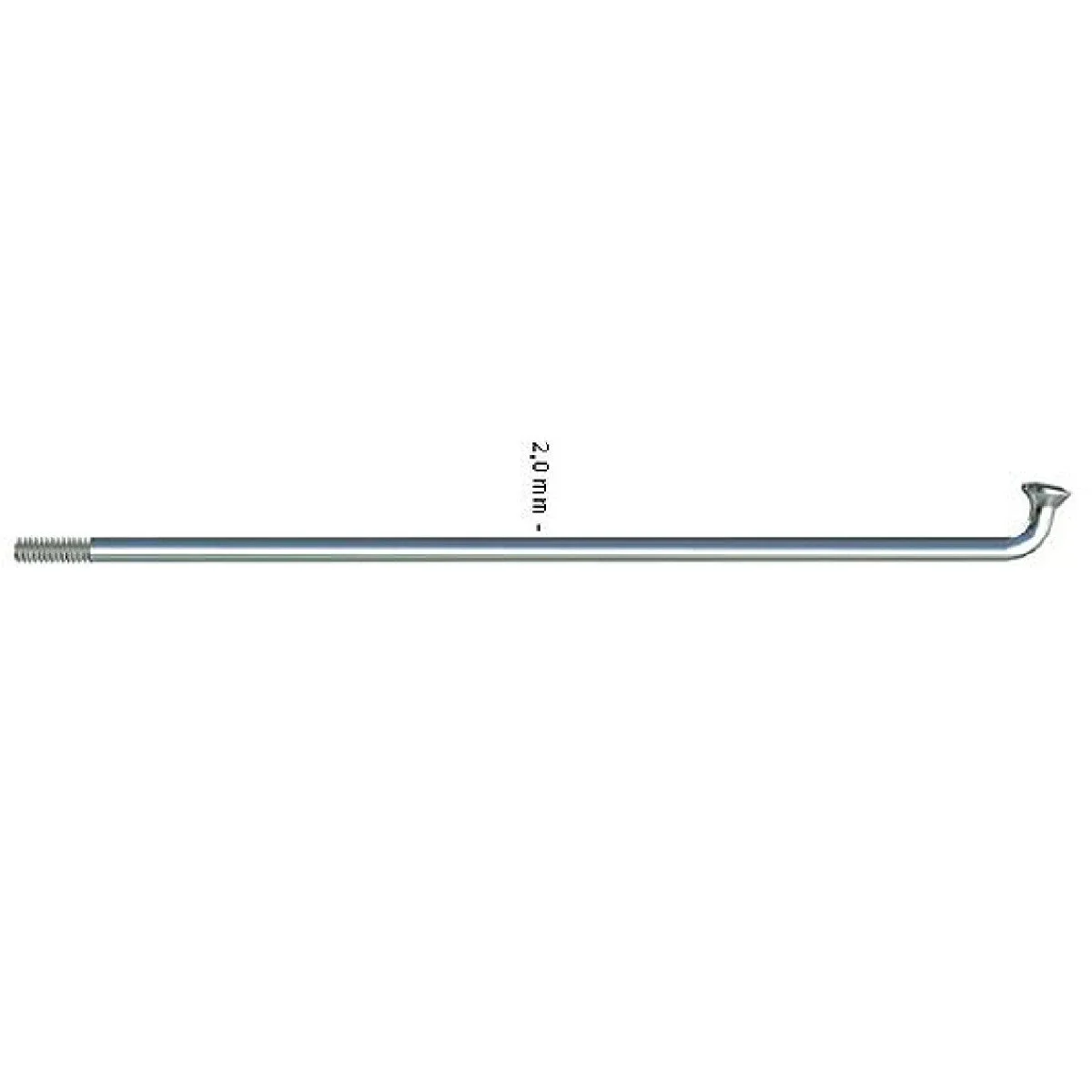 Stipinas 2 x 282mm Sapim Leader J-Bend
