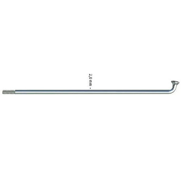 Stipinas 2 x 282mm Sapim Leader J-Bend