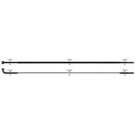 Stipinas 2-2.3-0.9-2 x 284mm Sapim CX-Ray J-Bend