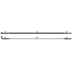 Stipinas 2-2.3-0.9-2 x 286mm Sapim CX-Ray J-Bend