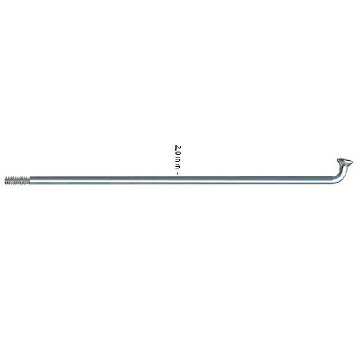 Stipinas 2 x 290mm Sapim Leader J-Bend C-GNLE1429000 Stipinas 2 x 290mm Sapim Leader J-Bend C-GNLE1429000