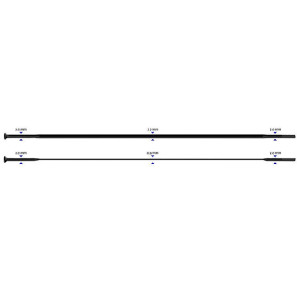 Stipinas 2-2.3-0.9-2 x 294mm Sapim CX-Ray Straight