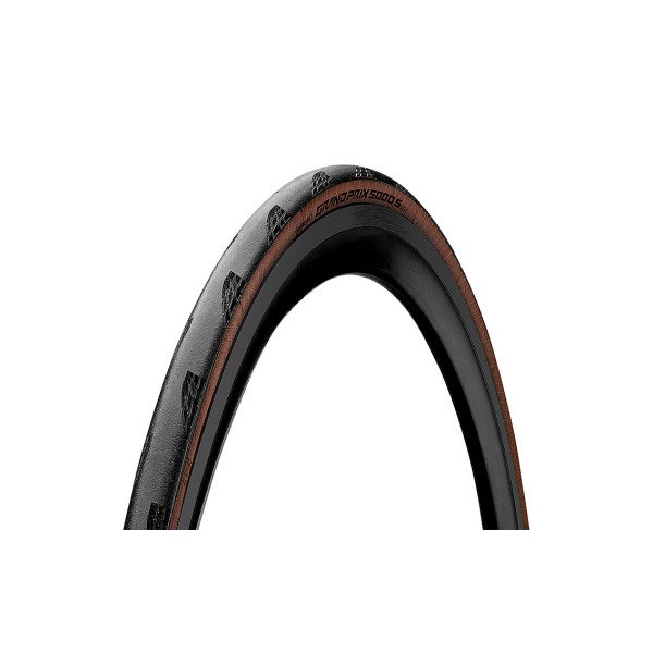 Padanga Continental 700 x 25C Grand Prix 5000 S TR Black - Transparent