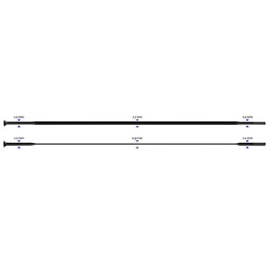 Stipinas 2-2.3-0.9-2.0 x 296mm Sapim CX-Ray Straight