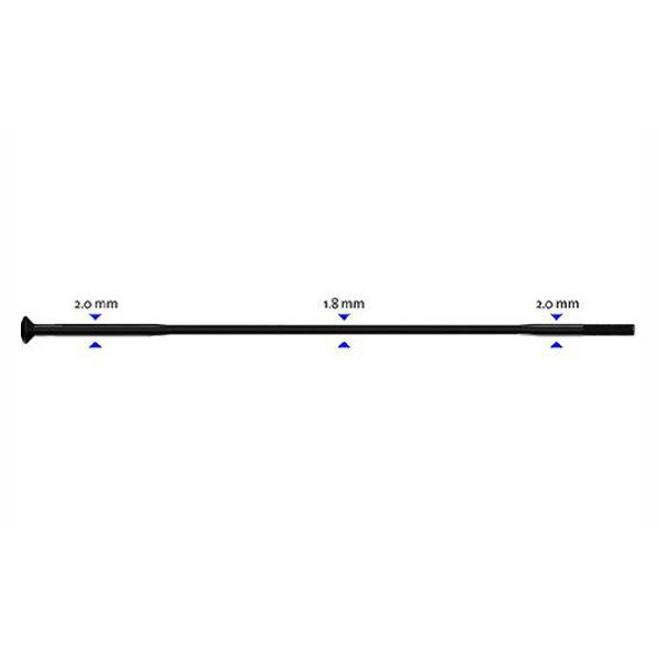 Stipinas 2-1.8-2 x 297mm Sapim Race Straight