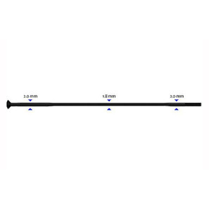 Stipinas 2-1.8-2 x 298mm Sapim Race Straight