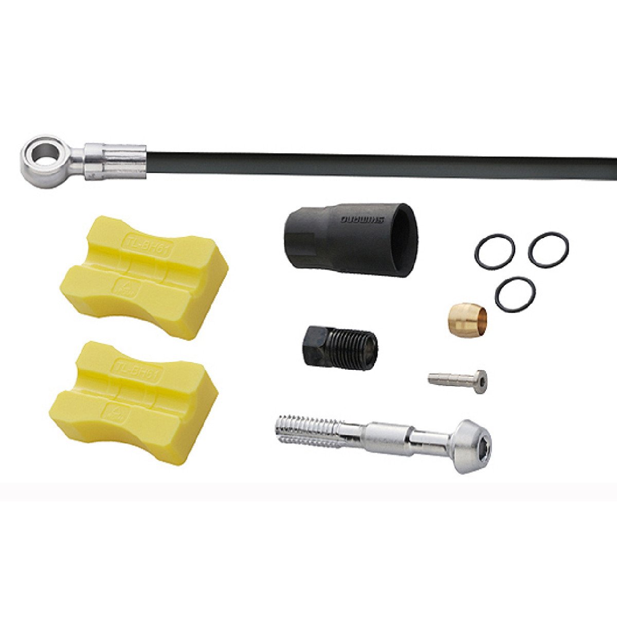 Hidraulinių stabdžių žarnelė Shimano SM-BH90-SBM - ISMBH90SBML170 Hidraulinių stabdžių žarnelė Shimano SM-BH90-SBM - ISMBH90SBML170