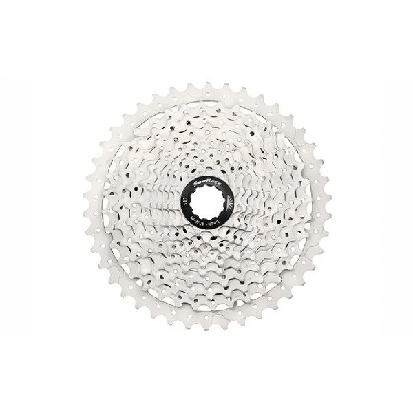 SunRace CSMS3 11-42T silver galinis žvaigždžių blokas | 10 pavarų