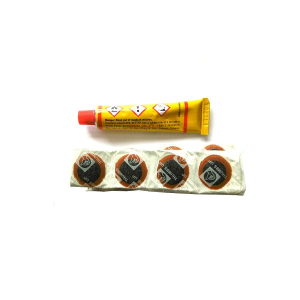 kamerų remonto komplektas 48 lopai x 25mm