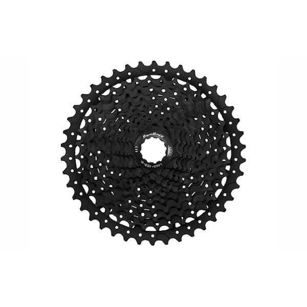 SunRace CSMS8 11-40T black galinis žvaigždžių blokas | 11 pavarų