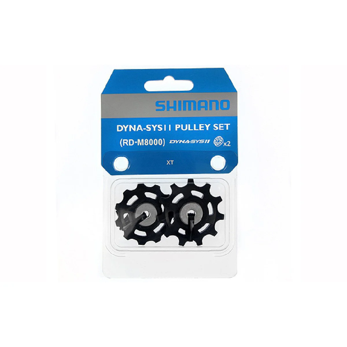 Galinio pavarų perjungėjo ratukų komplektas Shimano RD-M8000 Deore XT