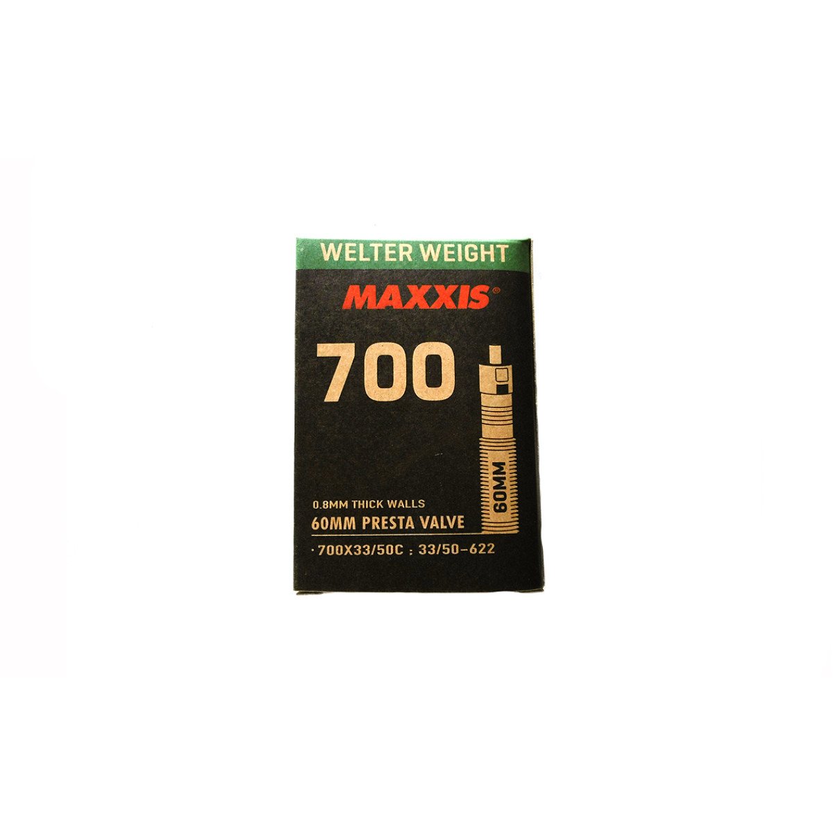 Kamera Maxxis 700 x 33/50C, Presta 60mm Kamera Maxxis 700 x 33/50C, Presta 60mm