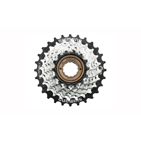 Shimano Tourney MF-TZ500 14-28T galinis žvaigždžių blokas | 6 pavarų
