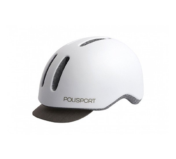 Šalmas Polisport Commuter baltas